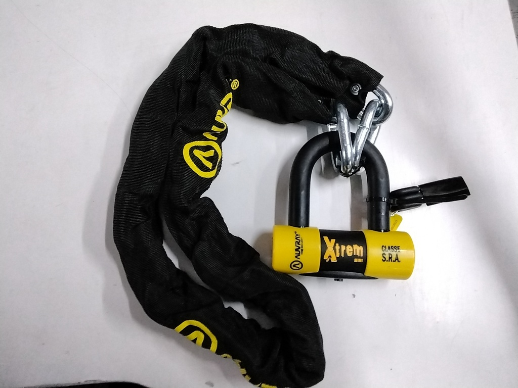 ANTIVOL SRA CHAINE+CADENAS XTREM D=10 120 CM