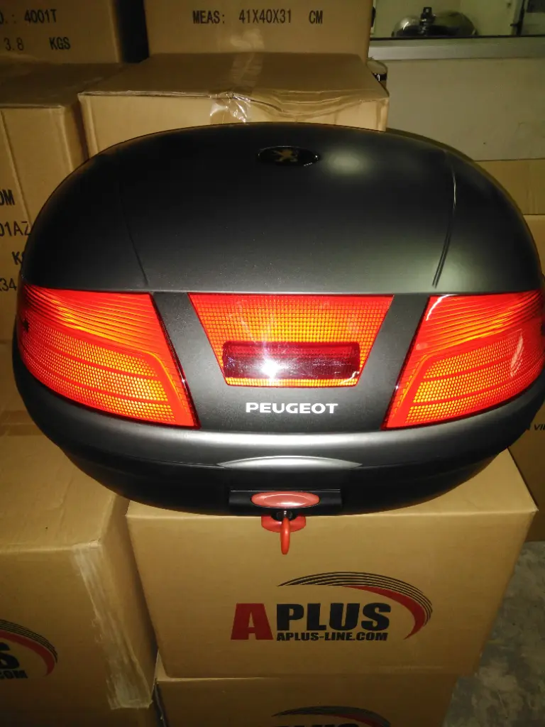 TOP CASE 46L PEUGEOT GRIS FONCE 