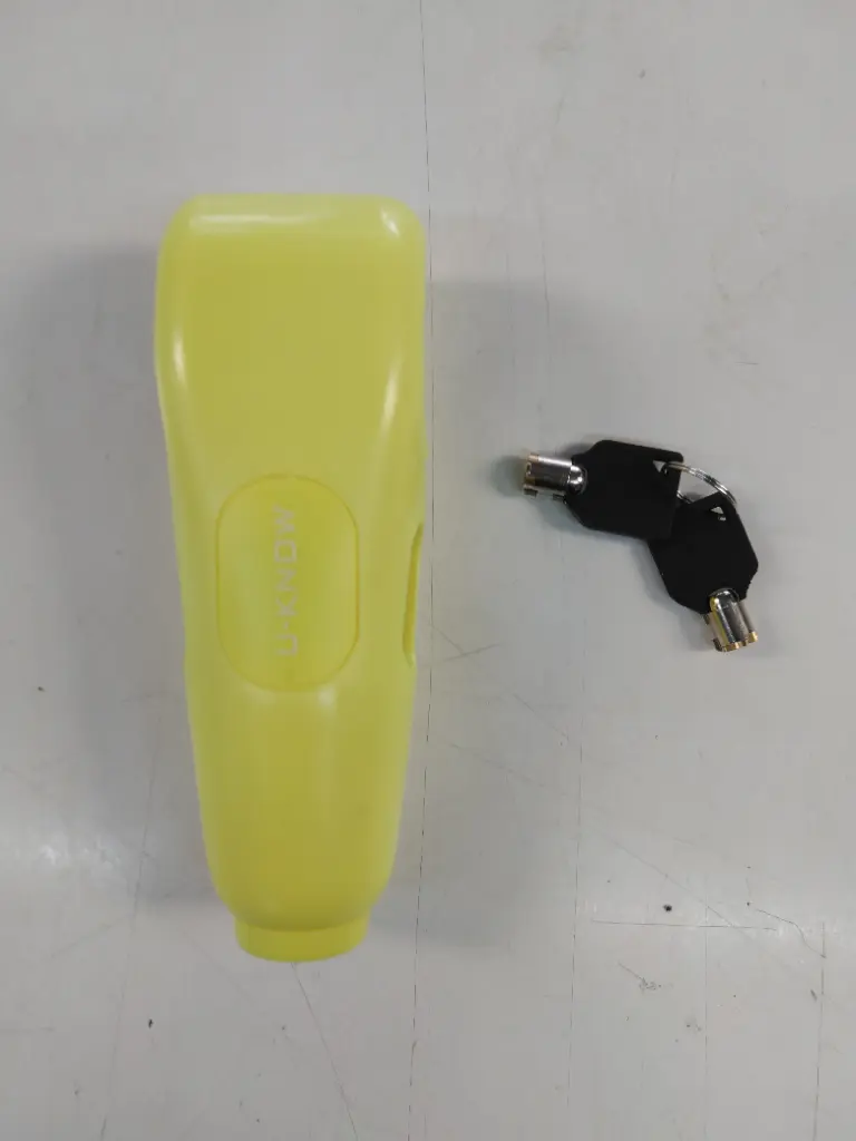 ANTIVOL DE GUIDON JAUNE/ROUGE