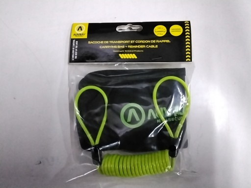 [KITLRCAUV] ANTIVOL KIT SACOCHE + CORDON BLOC DISQUE 
